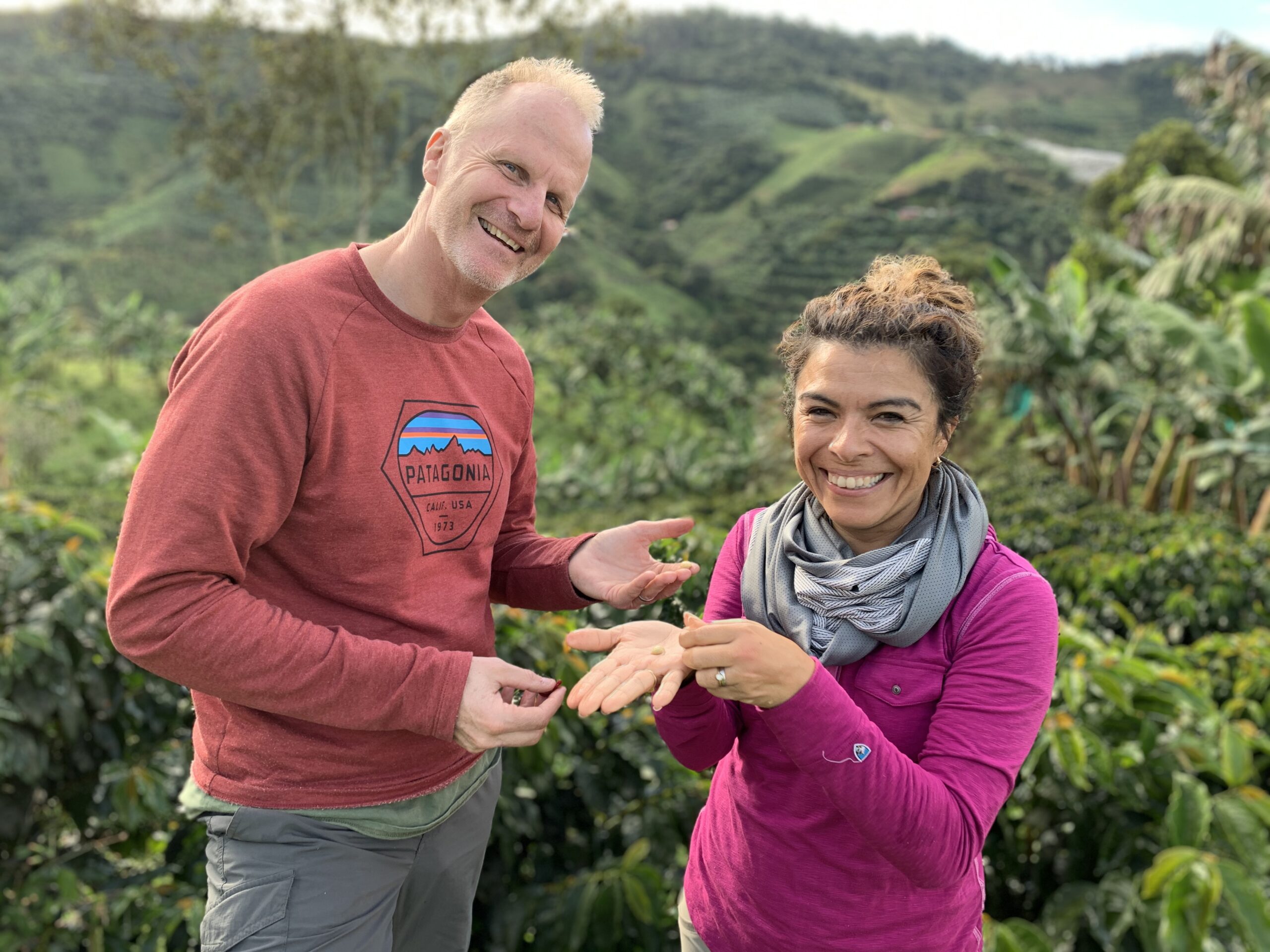 Owners of Finca Mariposa in Jardin, Colombia