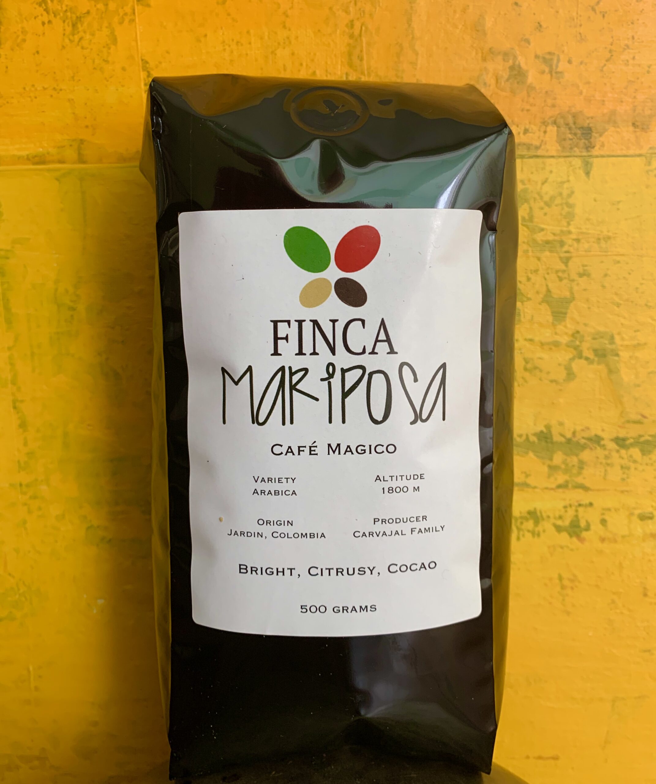 Jardin coffee bag for Sale at Finca Mariposa