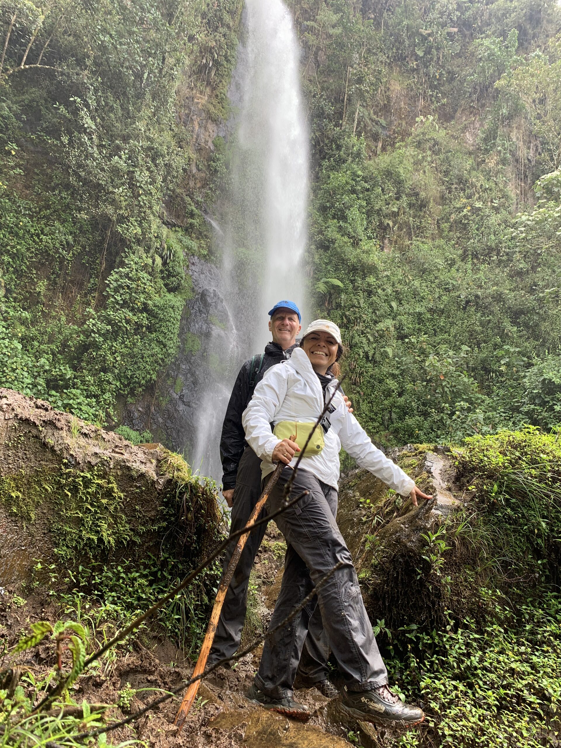 Owners of Finca Mariposa in Jardin, Colombia